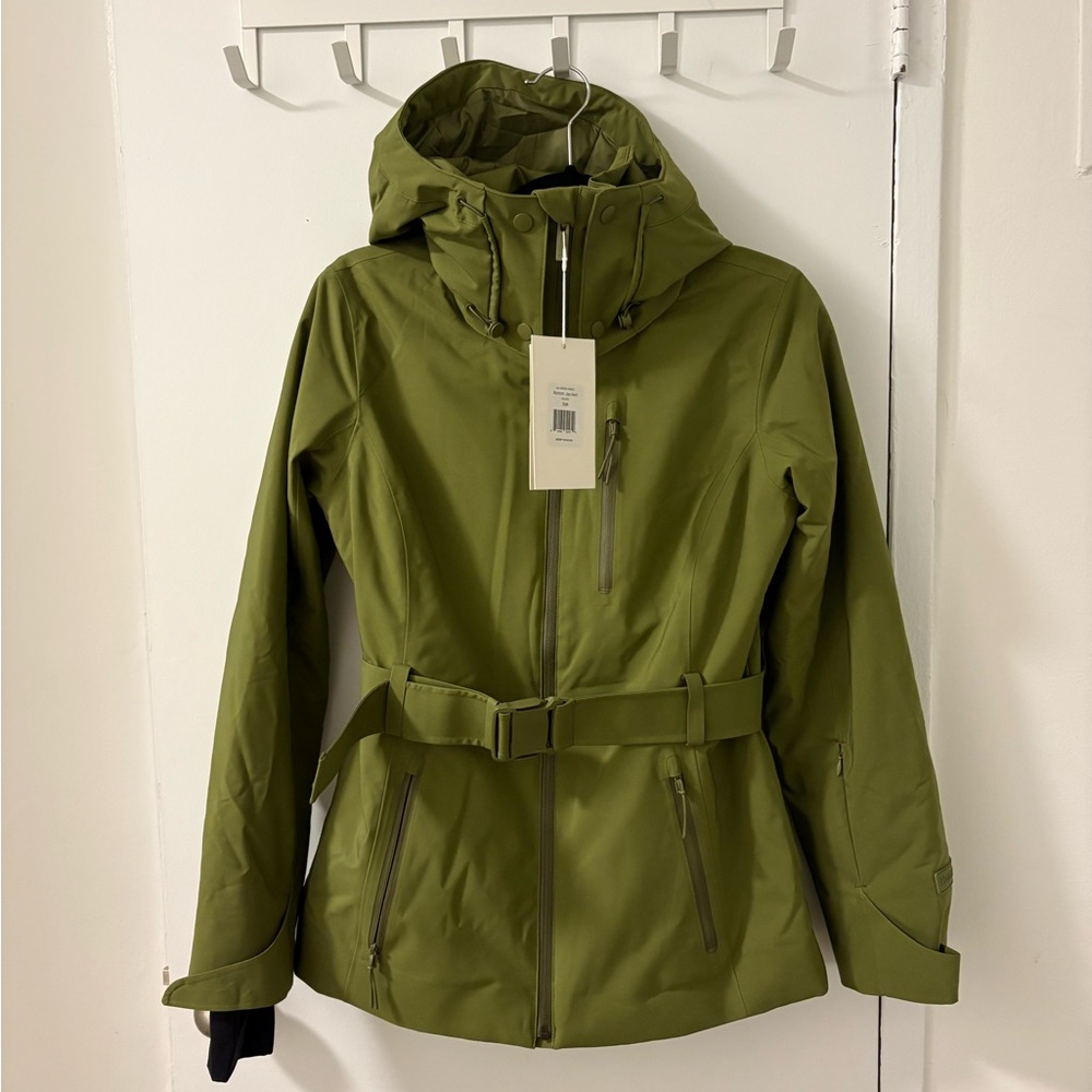 NWT Halfdays Women's Aston Ski Jacket Small in Olive
